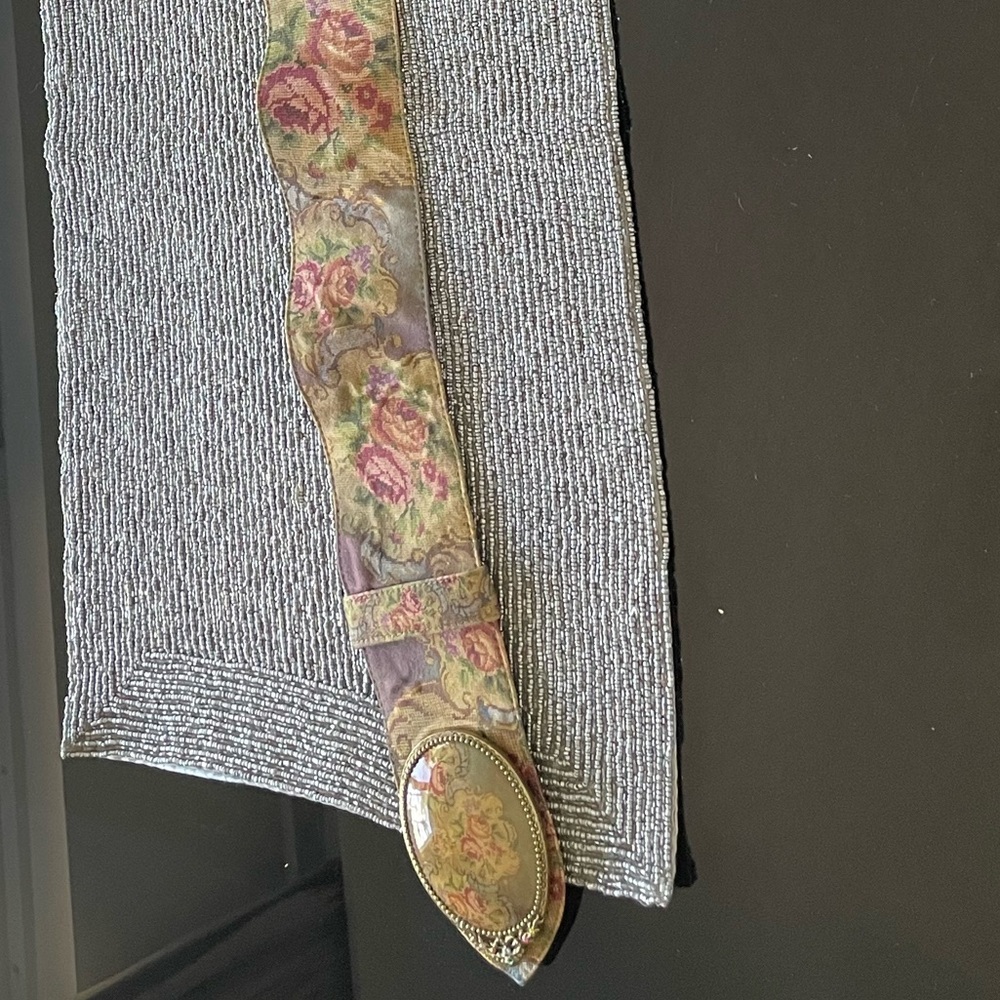 Michal Negrin Vintage Victorian Belt crystal embellished - Picture 4 of 7